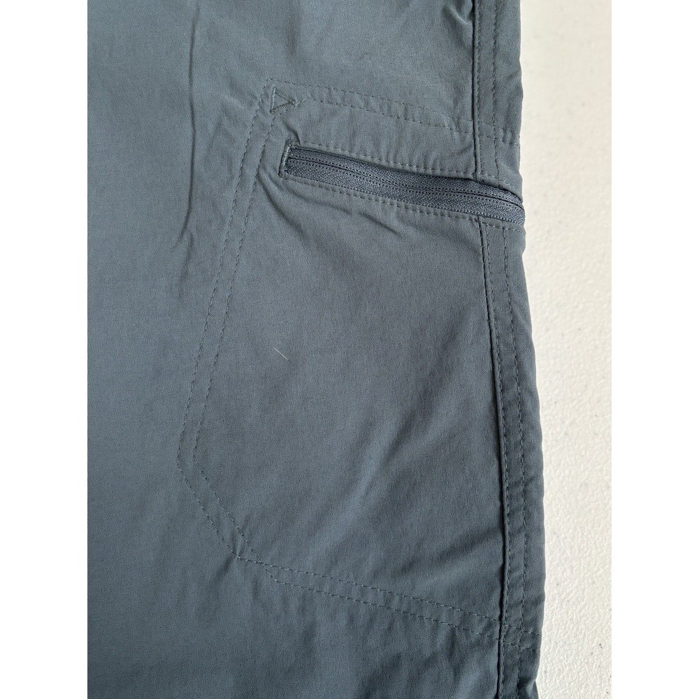 Eddie Bauer Women's Size 18 Blue Gray Activewear Outdoors Nylon Capri - Picture 7 of 14